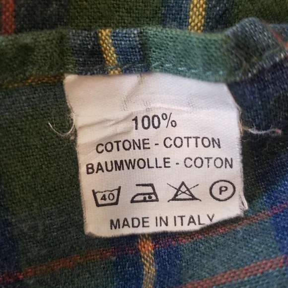 Valentino Button Down Shirt Size EU39 ⛰ - Picture 9 of 10